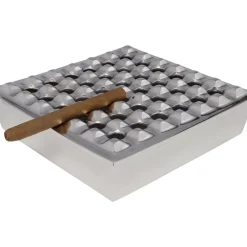 Ascher Soho Square Silber 25X25Cm