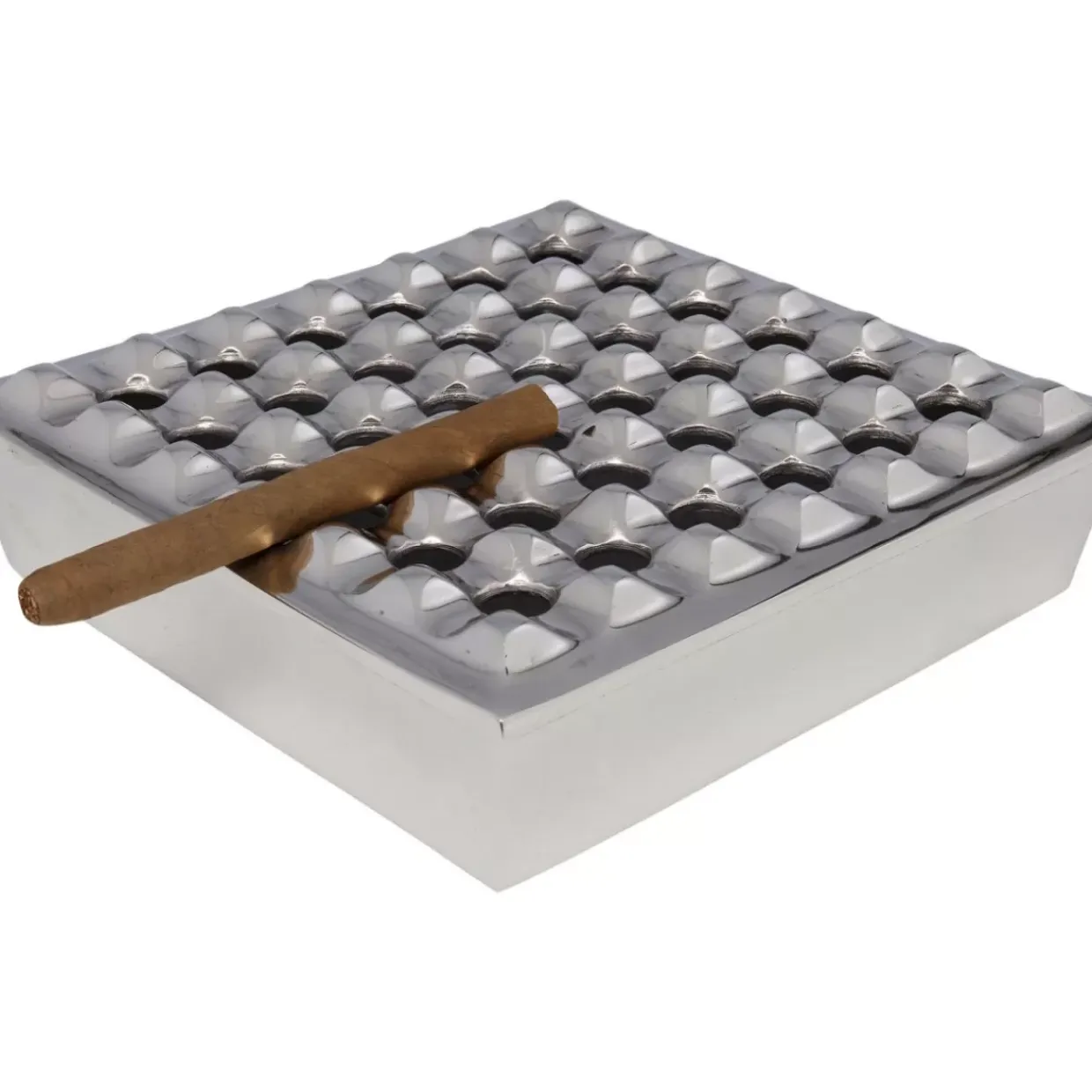 Ascher Soho Square Silber 25X25Cm