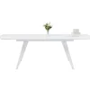 Ausziehtisch Amsterdam Weiss 160(40+40)X90Cm