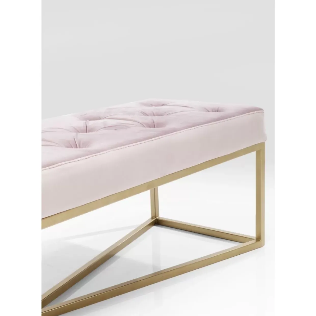 Bank Crossover Rose Messing 150X40Cm