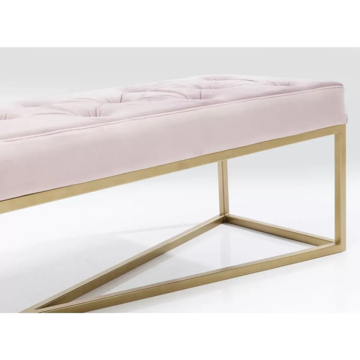 Bank Crossover Rose Messing 150X40Cm