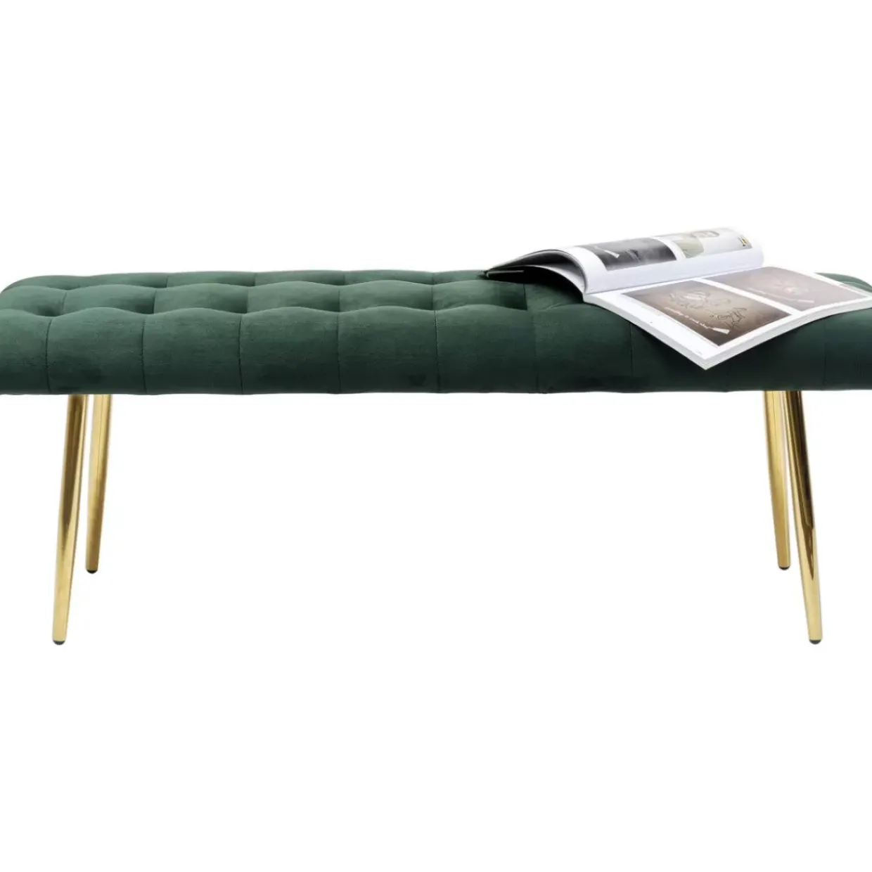 Bank Dallas Velvet Grun 110Cm