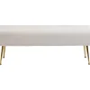 Bank Deria Velvet Creme 110Cm