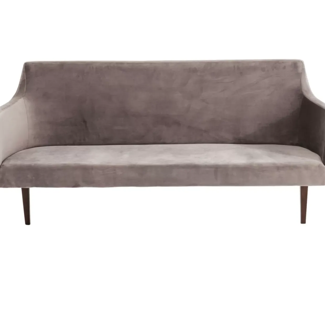 Bank Mode Velvet Grau