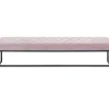 Bank Smart Rosa Schwarz 150X40Cm