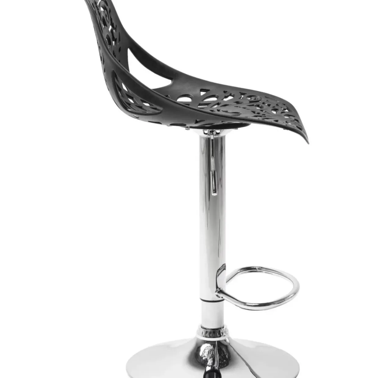 Barhocker Ornament Black