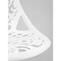 Barhocker Ornament White