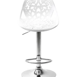 Barhocker Ornament White