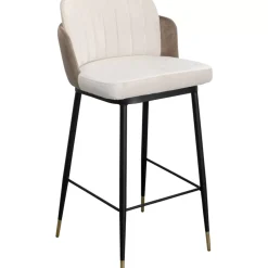 Barstuhl Hojas Beige