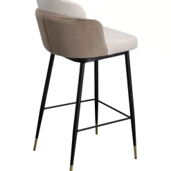 Barstuhl Hojas Beige