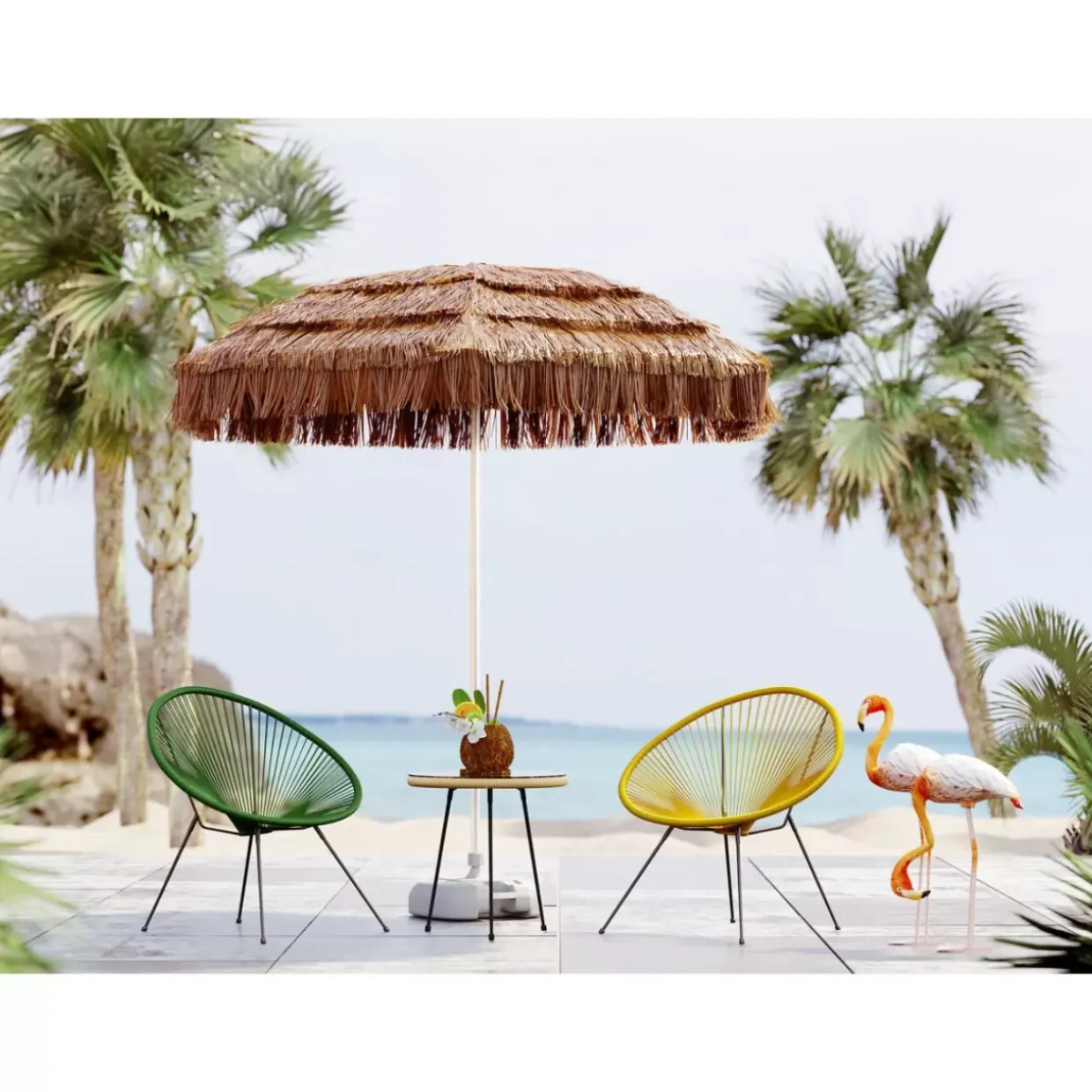 Beistelltisch Acapulco Natur
