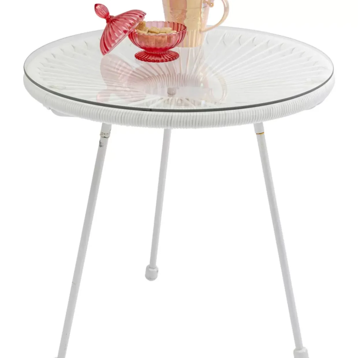 Beistelltisch Acapulco Weiss