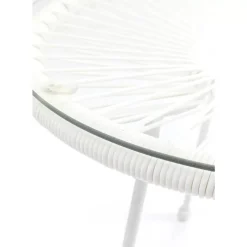 Beistelltisch Acapulco Weiss