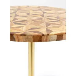 Beistelltisch Domero Geo Braun O40Cm