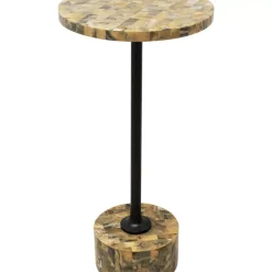 Beistelltisch Domero Mosaic Grau O25Cm