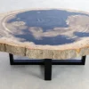 Beistelltisch Gamma Versteinertes Holz