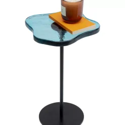 Beistelltisch Lava Blau O30Cm