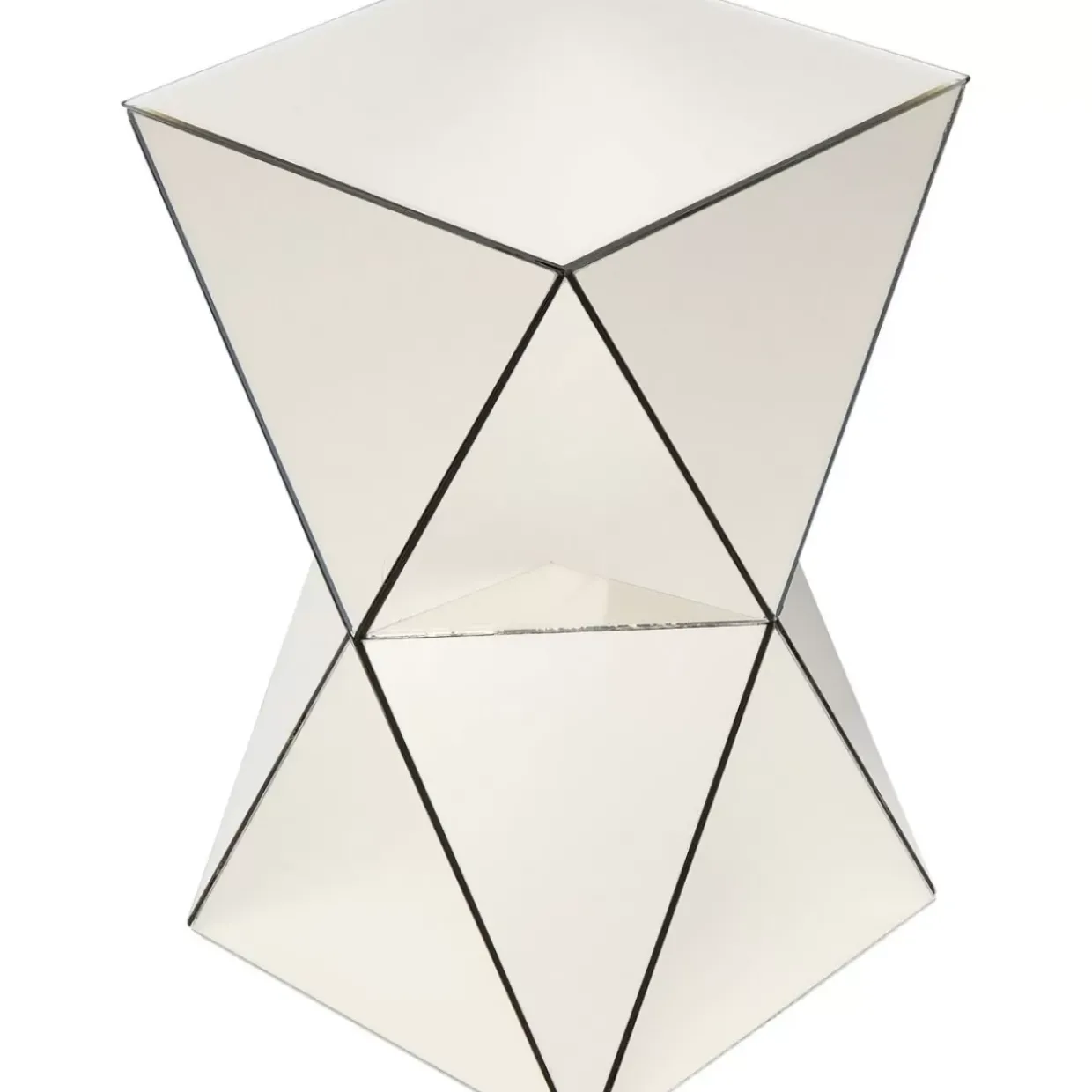 Beistelltisch Luxury Triangle Champagne