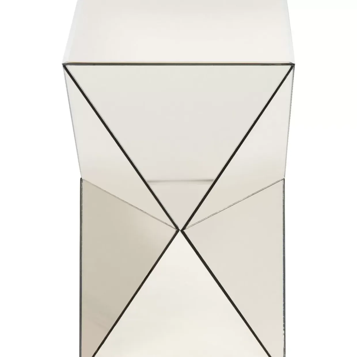 Beistelltisch Luxury Triangle Champagne