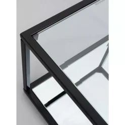 Beistelltisch Quadro Schwarz 50X50Cm