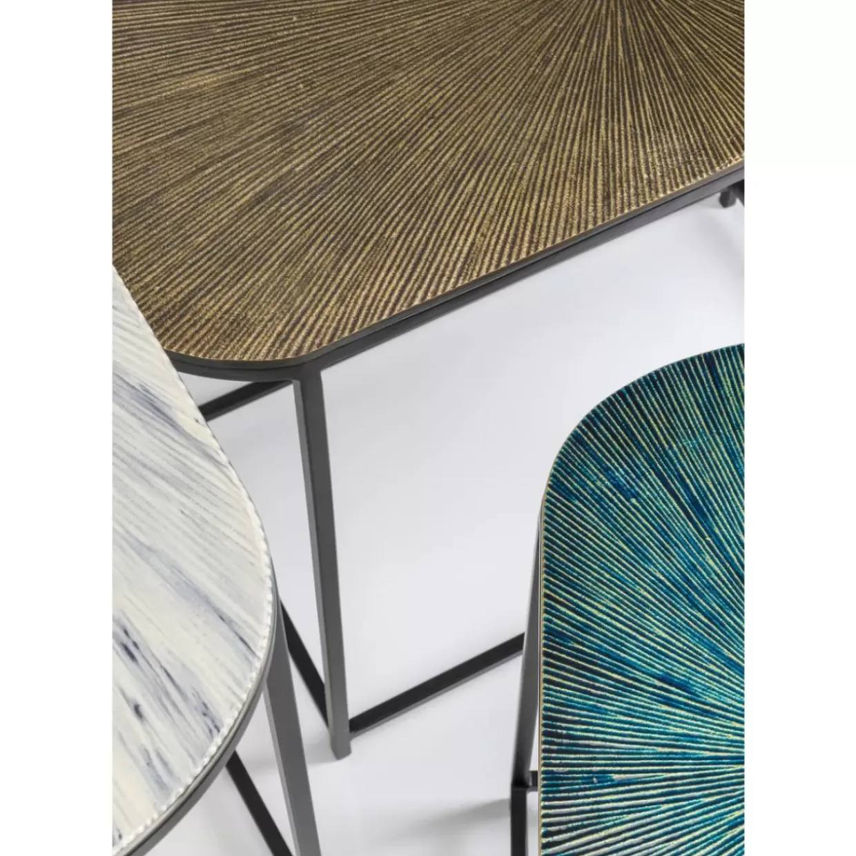 Beistelltisch Ray Oval (3/Set)
