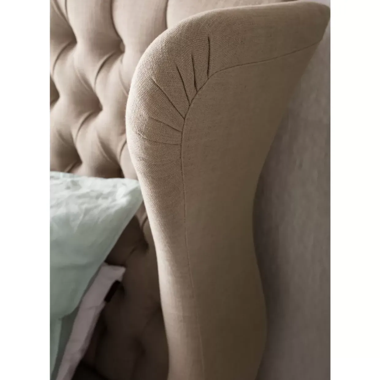 Bett City Spirit Linen Natural 160X200Cm