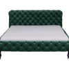Bett Desire Velvet Grun 180X200Cm