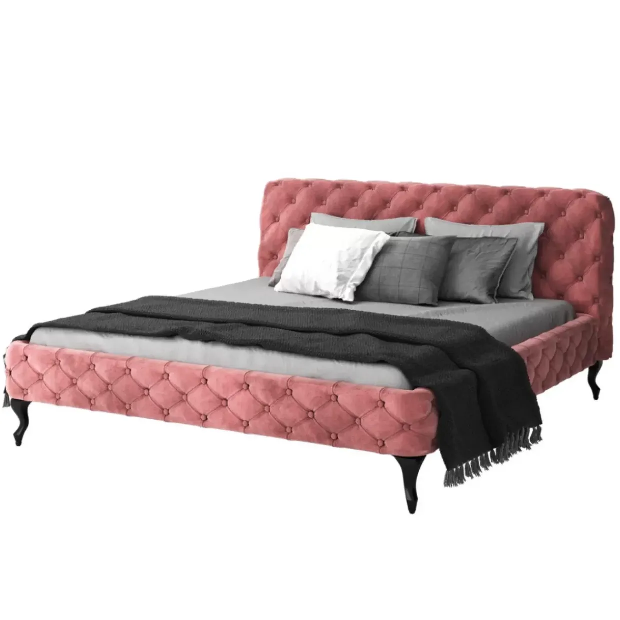 Bett Desire Velvet Rose 180X200Cm