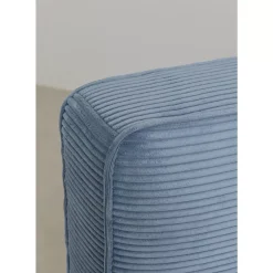 Bett East Side Cord Blau 180X200Cm