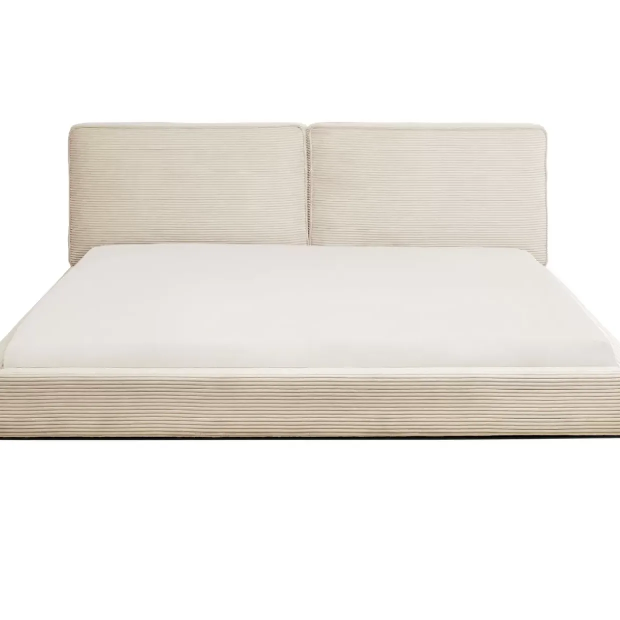 Bett East Side Cord Creme 160X200Cm