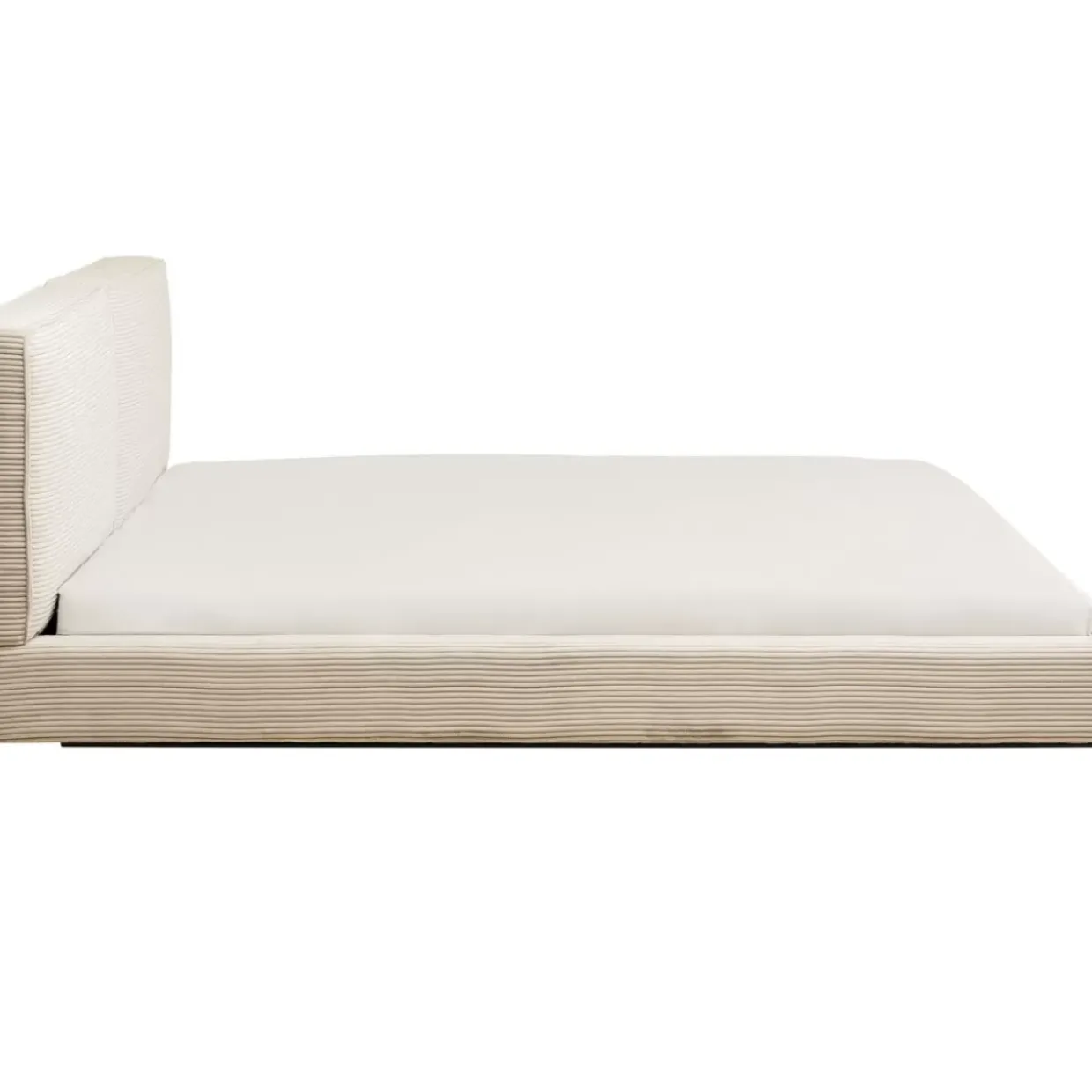 Bett East Side Cord Creme 160X200Cm
