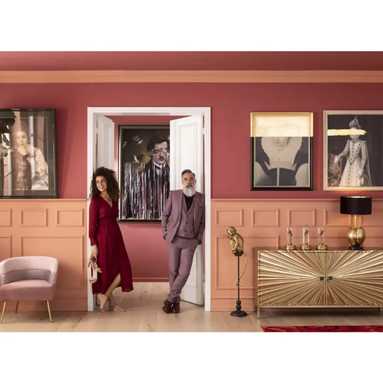 Bild Frame Gentleman Cuts 130X163Cm