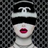 Bild Glas Fashion Haircut 80X80