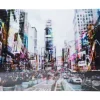 Bild Glas Times Square Move 160X120Cm