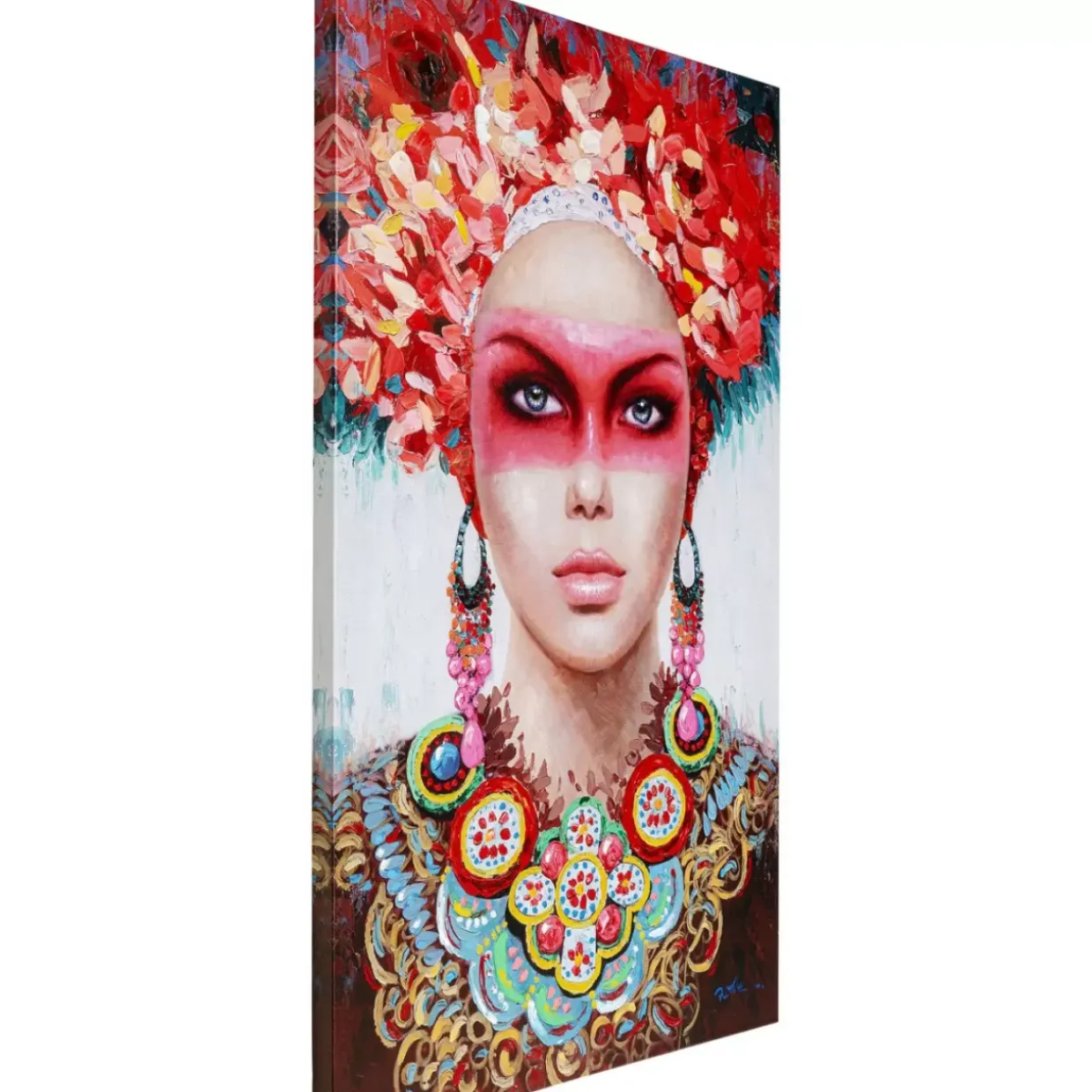Bild Touched Red Eye Lady 90X140