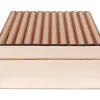 Box Elegant Bronze 21X10Cm