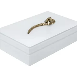 Box Snake Bite Weis 28X7Cm
