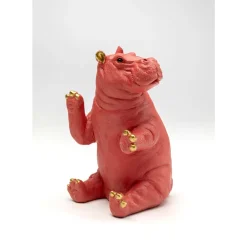 Buchstutze Hippo Pink (2/Set)
