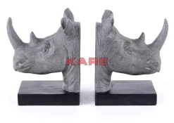 Buchstutze Rhino (2/Set)