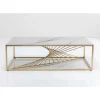 Couchtisch Art Marble Glass 140X70Cm