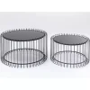 Couchtisch Line Onyx (2/Set)