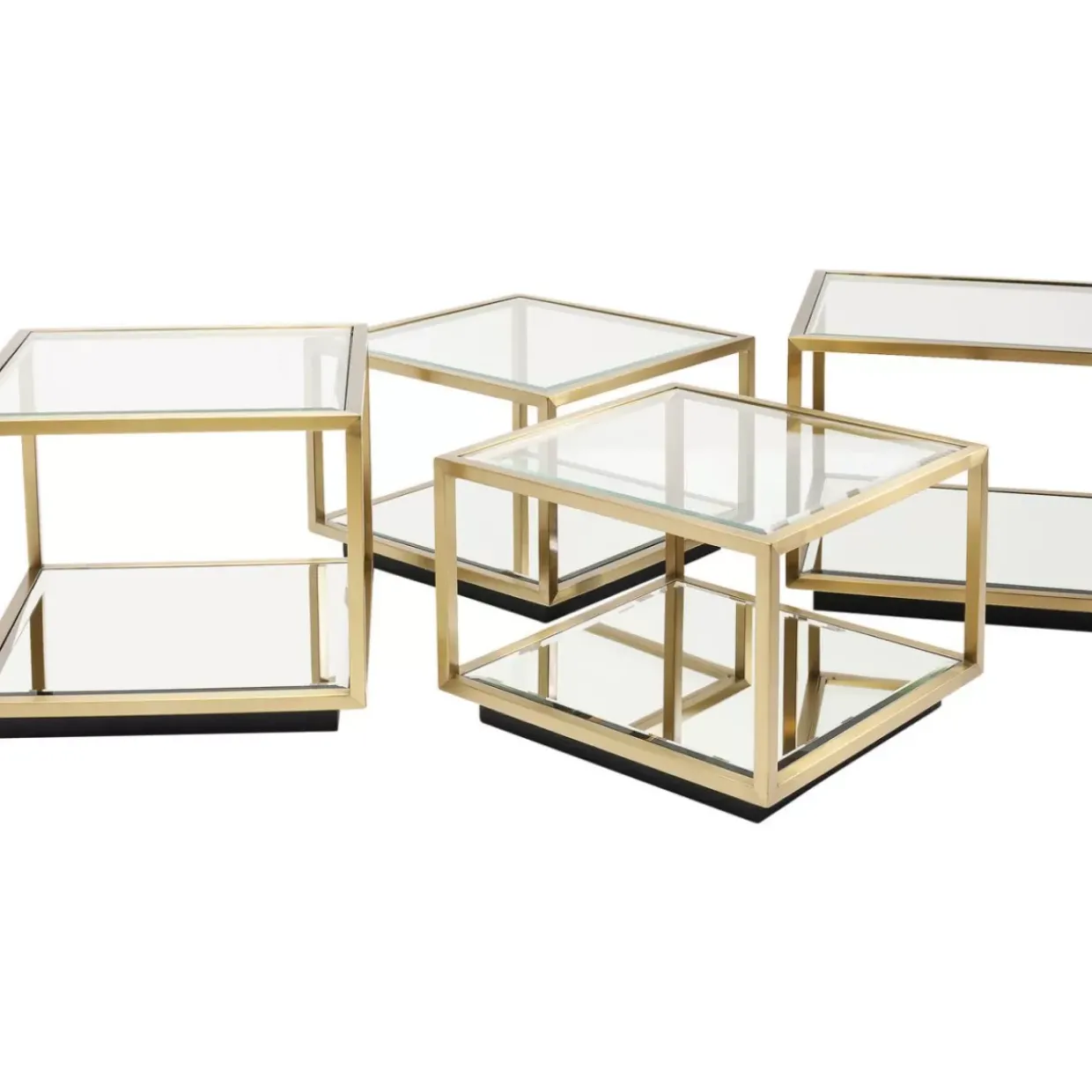 Couchtisch Luigi Gold (4/Set)
