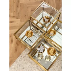 Couchtisch Luigi Gold (4/Set)