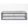 Couchtisch Wire Glas Marble Schwarz 145X70Cm