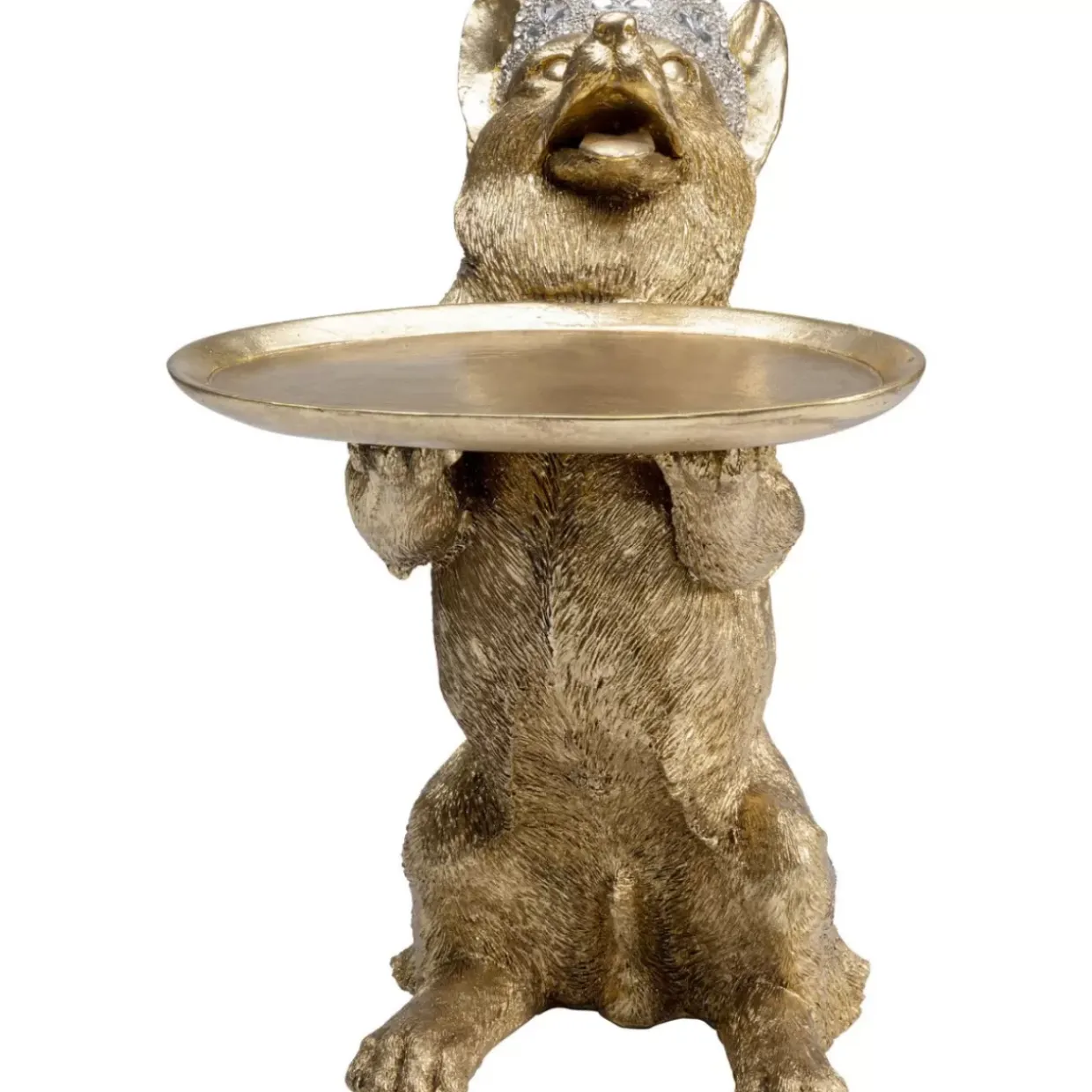 Deko Figur Butler Royal Standing Corgi 50Cm