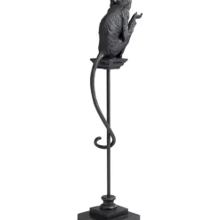 Deko Figur Circus Monkey Schwarz 108