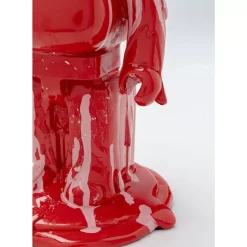 Deko Figur Gelato Bear Rot 40Cm