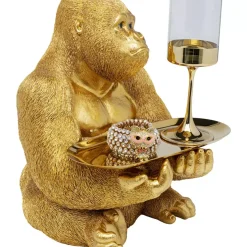 Deko Figur Gorilla Butler