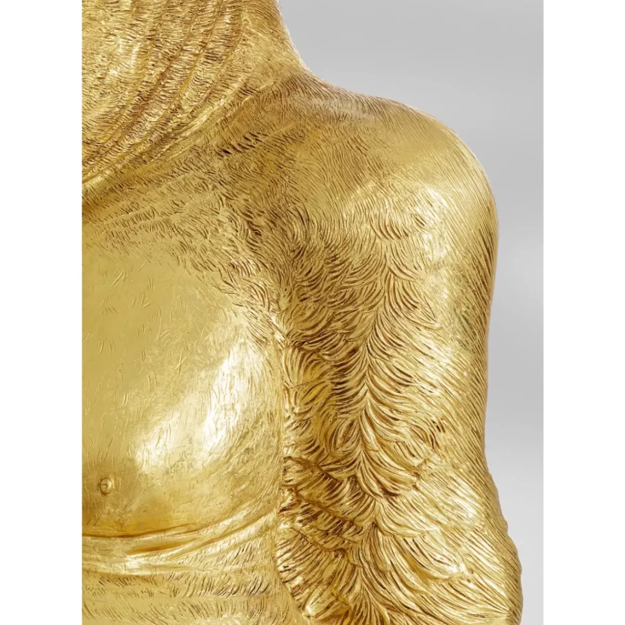 Deko Figur Gorilla Gold Xxl 249