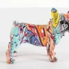 Deko Figur Grafitti Dog